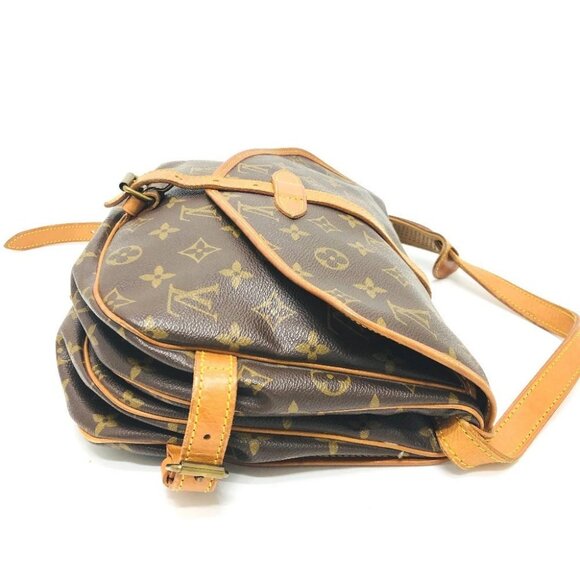 LOUIS VUITTON M42256 Saumur30 Crossbody bag Shoulder Bag MonogramCanvas Brown - Picture 5 of 16